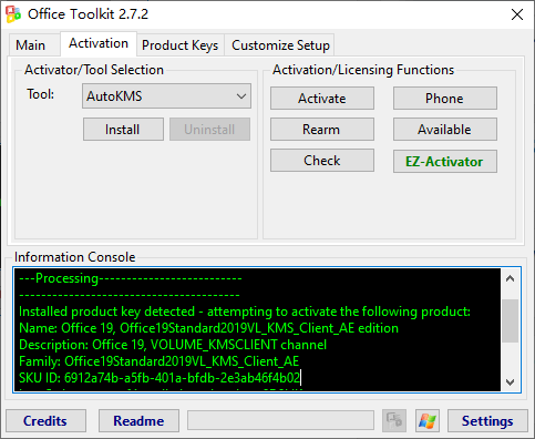 WIN激活工具 Microsoft Toolkit v2.7.2