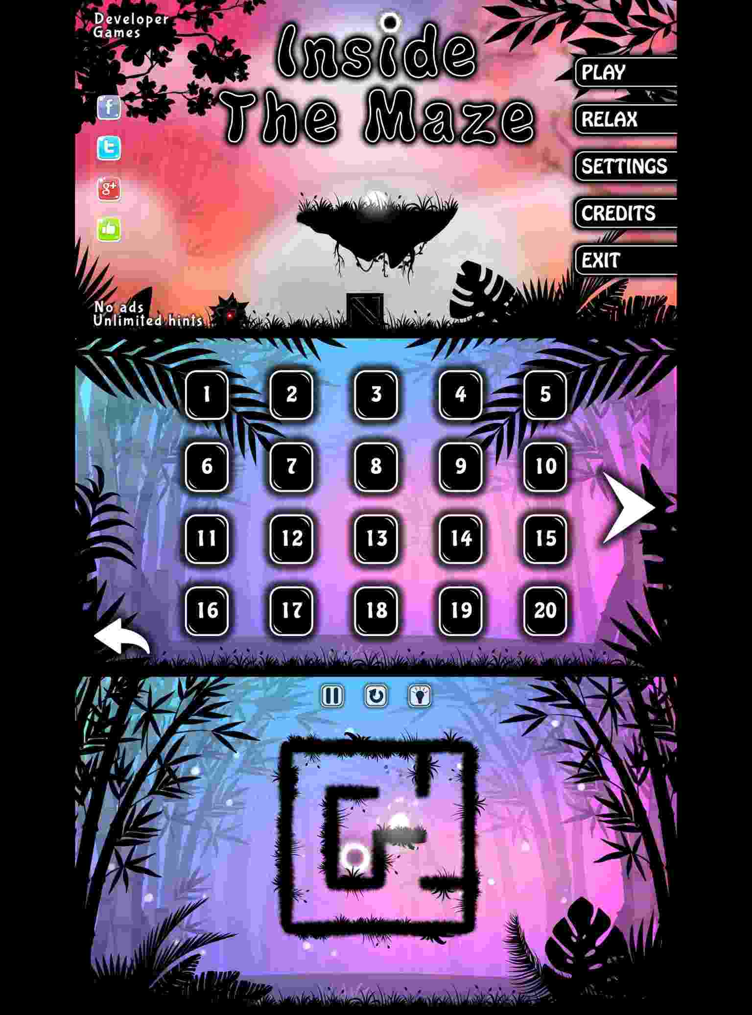 解谜闯关游戏 旋转迷宫