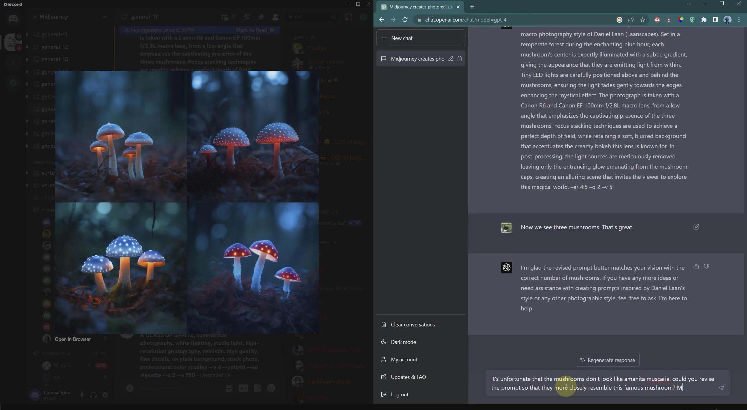 摄影师 Daniel Laan 使用 ChatGPT 与 Midjourney 生成风光图像（中英字幕）
