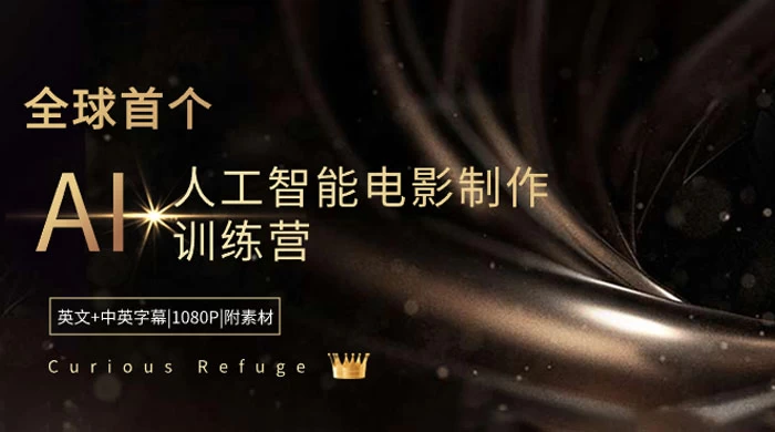 Curious Refuge 全球首个 AI 人工智能电影制作训练营，中英字幕 1080P 附素材
