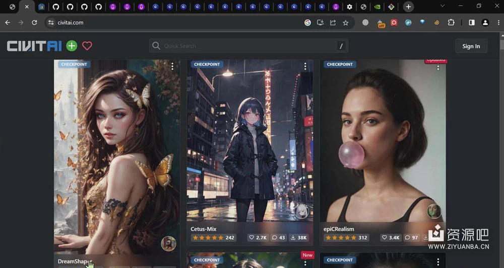 ComfyUI 利用 Stable Diffusion 学习 AI GUI 工作流程教程（中英字幕）