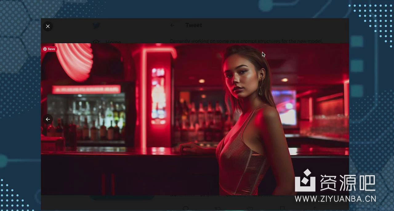 Midjourney AI 绘画艺术生成的大师级写作提示指南教程，中英字幕（8 节课）