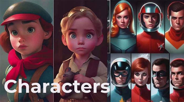 掌握 MidJourney V5 AI + ChatGPT 创建一致的角色设计图像,中英字幕(22节课)