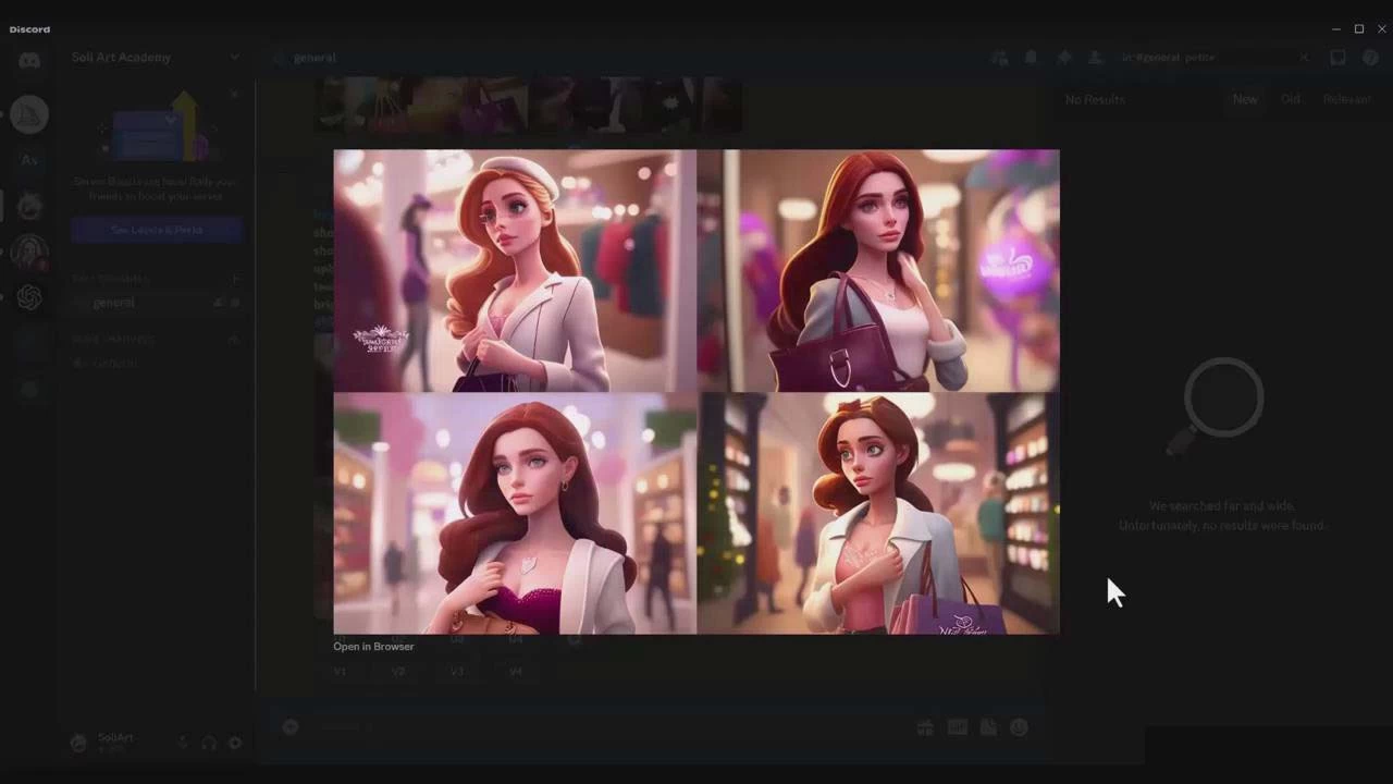 掌握 MidJourney V5 AI + ChatGPT 创建一致的角色设计图像,中英字幕(22节课)