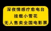 深夜情感疗愈电台，挂载小雪花，无人售卖全国电影票