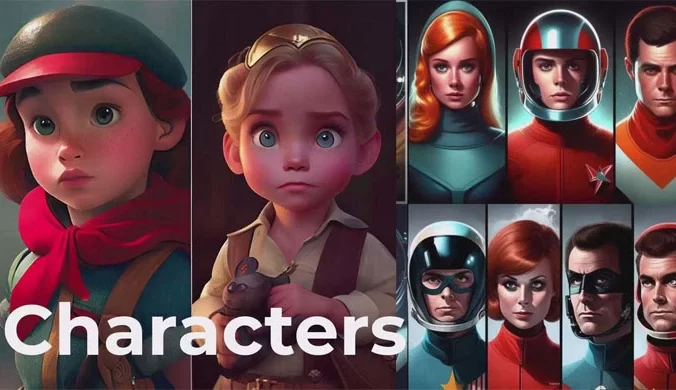 掌握 MidJourney V5 AI + ChatGPT 创建一致的角色设计图像，中英字幕（22节课）