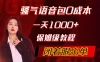 小白轻松日赚 1000+ 元，导航语音包项目，保姆级教程助你起飞