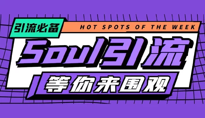最新 Soul 全自动引流全类私域粉丝脚本,可根据关键词筛选精准用户日引 100+【引流脚本+使用教程】