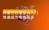 阿里巴巴运营零基础入门教程：涵盖开店、运营、推广，快速成为电商高手