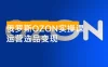 俄罗斯 OZON 本土店实操课，​OZON 本土店运营选品变现