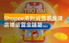 Shopee 高阶运营系统课：大量实操演示与逻辑拆解，构建完整的运营思维与落地能力，店铺高效增长